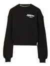 Kenzo Futura Oversize Cocoon Sweatshirt Sweatshirts Black In Black