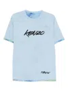 Kenzo Futura Reversible Classic T-shirt Clothing In Blue