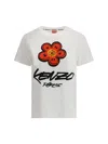 Kenzo T-shirt In Cotone Bianco  Donna In Multi