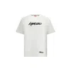 Kenzo Black Cotton T-shirt With Embroidered Tiger Logo In White