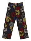 Kenzo Futura Trousers Brown In Brown