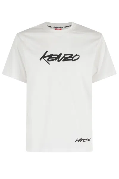 Kenzo Futura Tshirt In White