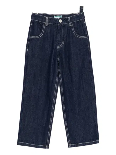 Kenzo Kids'  Galaxy Jeans In Blue