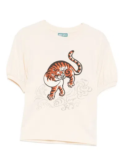 Kenzo Kids'  Galaxy T-shirt In Neutral