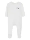 Kenzo Geometric-print Long-sleeve Pajamas (set Of Two) In Gray