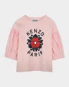 Kenzo Logo-print T-shirt In English Rose