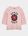 Kenzo Logo-print T-shirt In English Rose