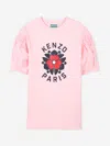 Kenzo Girls Boke Flower Dress In Pink