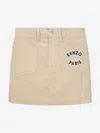 Kenzo Belt-loop Skirt In Ivory