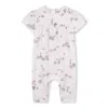 Kenzo Girls Graphic-print Short Sleeve Romper In Pink