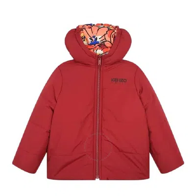 Kenzo Kids'  Girls Reversible Puffer Jacket