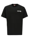 Kenzo Boke Flower 2.0 Classic Cotton Logo Graphic T-shirt In Black