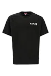 Kenzo Boke Flower 2.0 Classic Cotton Logo Graphic T-shirt In Black