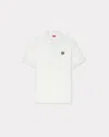Kenzo White Cotton T-shirt With Embroidered Tiger Logo In White