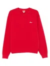 Kenzo Graphic Back Print Crewneck Sweater In Red