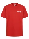 Kenzo Gots Boke Flower 2.0 Classic Tshirt In Red