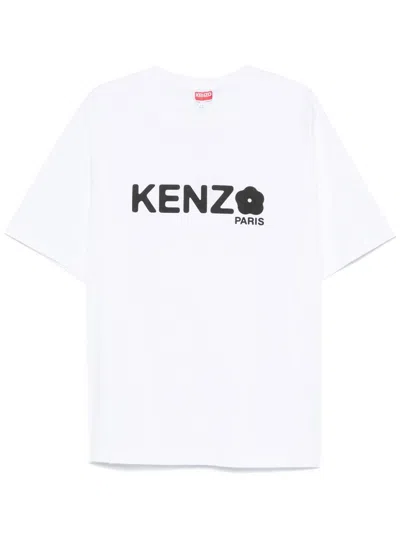 Kenzo Gots Boke Flower 2.0 Oversize Tshirt Clothing In White