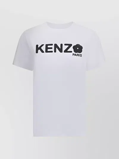 Kenzo Gots Boke Flower 2.0 T-shirt In Gray