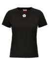 Kenzo 'floral 2.0' T-shirt In Black