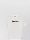 Kenzo Pure Cotton Graphic T-shirt For Comfort In White
