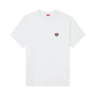 Pre-owned Kenzo Gots Happy Tiger Embroidered Classic T-shirt 'off White' | Men's Size Xl