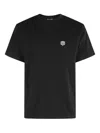 Kenzo Gots Happy Tiger Embroidered Tshirt With Short Sleeves In Black