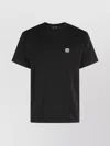 Kenzo Gots Happy Tiger Embroidered Tshirt With Short Sleeves In Black