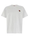 Kenzo Boke Flower Crest Logo Embroidered T-shirt