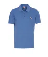 Kenzo Polo Broderie Pop In Azure