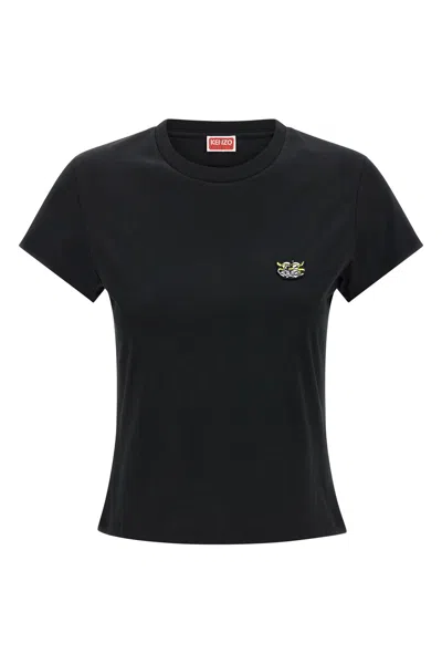 Kenzo Gots Wild Tiger T-shirt In Black