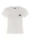 Kenzo Wild Tiger Gots Short Sleeve T Shirt In White