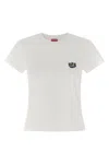 Kenzo Wild Tiger Gots Short Sleeve T Shirt In White