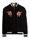 Kenzo Double Face Bomber Jacket France Japan In Multi
