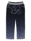 Kenzo Gradient-effect Track Pants In Blue