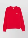 Kenzo Graphic Back Print Crewneck Sweater In Red