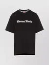 Kenzo Graphic Logo Crewneck T-shirt In Black