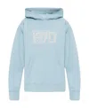 Kenzo 'tiger Varsity' Oversize Sweatshirt In Blue
