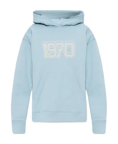 KENZO KENZO LOGO PRINTED OVERSIZED HOODIE