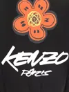Kenzo Graphic Print Crew Neck Sweatshirt In Black