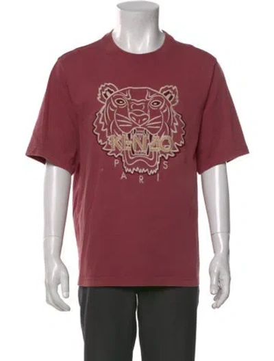 Pre-owned Kenzo Graphic Print Crew Neck T-shirt In Multi