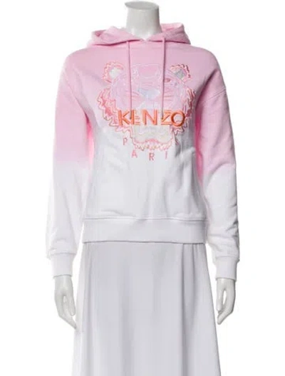 Pre-owned Kenzo Graphic Print Jacket In White