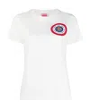 Kenzo Graphic-print Organic Cotton T-shirt In White