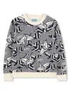 Kenzo Graphic-print Sweatshirt In 蓝色