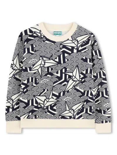 KENZO GRAPHIC-PRINT SWEATSHIRT