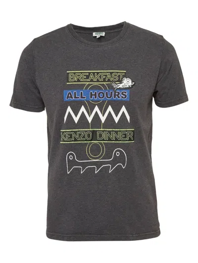 Pre-owned Kenzo Graphic-print T-shirt