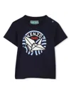 Kenzo T-shirt Mit Grafischem Print In Blau