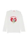 Kenzo Graphic-print T-shirt In White