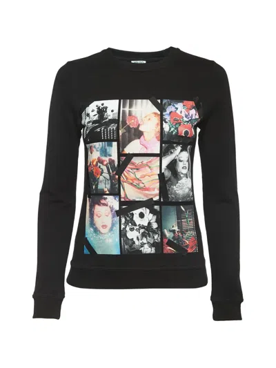 Pre-owned Kenzo Graphic-print Sweatshirt In Black