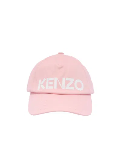 Kenzo Graphy Baseball Cap In Pink