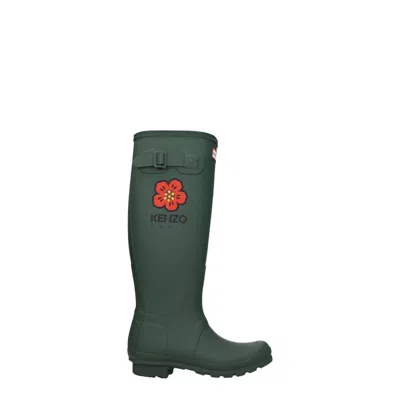 Kenzo Green Cotton Boot